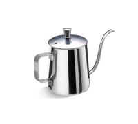 Xanorrg Cafetière Pratique En Acier Inoxydable 304 350/600ML Avec Couvercle Bouilloires Fiables Pour Brasser Des Boissons Machine Ménagère