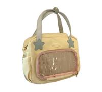 Xanorrg Clear Shoulder Bag Badge Backpack Japanese Styles Crossbody Student School Harajuku Itabag For Pin Display Japanese Style Crossbody Harajuku Itabag Clear Shoulder Small Backpack