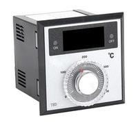 Xanorrg Contrôleur De Température 0-400 Degrés Thermostat Numérique Affichage Contrôleur Température Sortie Refroidissement Chauffage Thermostat Four Résistant À La