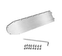 Xanorrg Couvercles Inférieurs De Scooters Protection Antidérapante Remplacement Planche Costume Pièce Rechange en Acier Inoxydable Armure Corporelle À La Mode