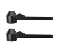 Xanorrg Cuillère en ABS Solide Cuillère pour Lie De Café Frondes Tisane Portion Précise Commande Économie Cycle Suspendu Outil Cuisine Dense Finition en Verre Ajout Café