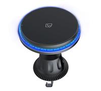 Xanorrg De Magnétique sans Fil 360 Degrés Porte-Traits Voiture Télienne Air Vent Téléphone Pradles pour Téléphone 16 15 14 UNIVERSEUR Un Montre Voitures SEL