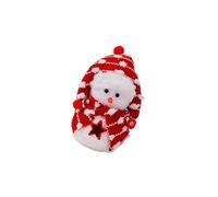 Xanorrg Décorations De Bonhomme Neige Noël Fournitures Fête Jolis Ornements Table en Peluche pour La Maison Usage Extérieur Et Intérieur Décorations Noël Fournitures D'ornements en Peluche