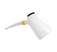 Xanorrg Distributeur D'huile Portatif Ergonomique en Plastique Gradué Précis pour Les Tâches De Et d'entretien Fluides Automobiles Récipient Mesure Précis du Carburant