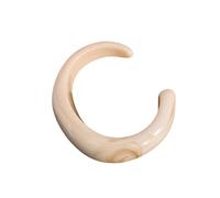 Xanorrg Elegant Clear Resin Floral Print Bracelet for Women Stylish Portable Jewelry Gift Ideas Sweet Pastels Designs Floral Bracelet Women