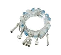Xanorrg Élégant En Perles De Verre Perle Vibrante Élégante Conçu Pour Les Femmes Avant-gardistes Et Un Appariement Sans Effort Matériau De Haute Qualité