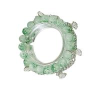 Xanorrg Élégant En Perles De Verre Perle Vibrante Élégante Conçu Pour Les Femmes Avant-gardistes Et Un Appariement Sans Effort Matériau De Haute Qualité