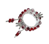 Xanorrg Élégant en Perles De Verre Perle Vibrante Élégante Conçu pour Les Femmes Avant-gardistes Et Un Appariement sans Effort Matériau De Haute Qualité