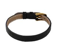 Xanorrg en Acier Inoxydable Robuste Cuir Confortable Fermeture Réglable pour Les Bijoux De Tous Les Jours Cuir À Porter Quotidien