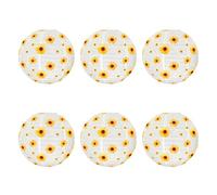 Xanorrg Ensemble De 12 Lampes en Papier Tournesols Élégantes Lampes Suspendues Délicates Décorations pour Atmosphères Vacances Et D'événements Décors Festivals D'été