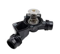 Xanorrg Ensemble De Thermostat Contrôle Température avec Couvercle Boîtier Liquide Refroidissement Améliore La Fonctionnalité du Moteur 11530139877 pour Moteur E46 E60 Composant Et
