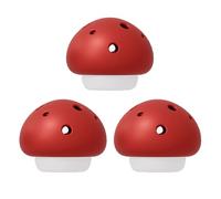 Xanorrg Ensemble D'organisateurs Ventilés pour La Maison 3 Pièces Modèles De Champignons pour Vêtements Conservation des Grains Riz Désodorisant en Forme Champignon