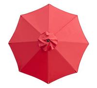 Xanorrg Extra Large 2Mètre Umbrel Extérieur 6 Structure De Côtes Upf50 + Sun Protective Araprofofing Adapté À La Plage Backyard Terracides Umbreple Étanche du Soleil Grand