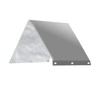 Xanorrg Feuille De Toit Théâtre Imperméable Et Solide Abri Extérieur Étanche À La Poussière pour Les Squelettes Ascendants 132x226cm Feuille Sécurité Anti-poussière pour Zone Jeu Extérieure