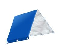 Xanorrg Feuille De Toit Théâtre Imperméable Et Solide Abri Extérieur Étanche À La Poussière pour Les Squelettes Ascendants 132x226cm Feuille Sécurité Anti-poussière pour Zone Jeu Extérieure