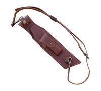 Xanorrg Gaines Coutières en Cuir Couvertures Portables Extérieures avec Sangle À Bandoulière pour Le Camping Et Les Gaines D'aventure des Amants De Chasse Et De Chasse