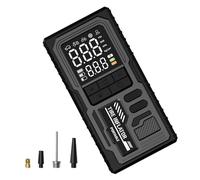 Xanorrg Gonfleur Portatif Multi-Usage Gonfleurs De Pneus Numériques Rapide Intégré Défense Thermique pour Voitures Vélos Sport Vélo Gonfleur d'air