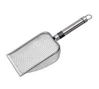 Xanorrg Grands Chat Litter Scoops Scoops Metal pour Chaton Box Box Poop CHAPER Sifter DEATHER STRIBLER Chere CHET Nettoyer LICTER