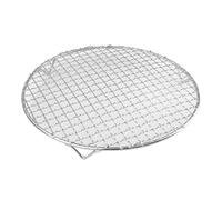 Xanorrg Grille De Refroidissement Ronde en Fil Croisement Refroidissement Acier Inoxydable pour Barbecue Cuiseur Vapeur avec Pieds 28 Mm Cuisson pour Barbecue Plein Air