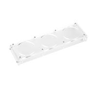 Xanorrg Heat Resistant Drink Cup Stand 3 Holes Acrylic Coffee Stand Holder Tray Nonslip Base Drinks Serving Board Enduring Acrylic Heat Resistant Holder