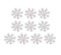 Xanorrg Hummingbird Feeder Replacement 10pcs 8-Petal Flower Ports Outdoor Accessories for Wild Bird Garden Feeding Hummingbird Feeding Port