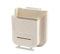 Xanorrg Kitchen Cabinets Hangings Waste Bin Foldable Collapsible Trash Bin 7/10L Management Basket