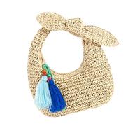 Xanorrg Le À Main De Paille Élégant Avec Un Main Vacances En Arts Manifeste Pour Les Fêtes Plage Des Mariages Et Un D'été La Mode La Mode