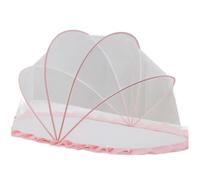 Xanorrg Lit De Bébé Moustiquaires Portable Pliable Lits Bébé Filet Polyester Nouveau-nés pour Les Étés Filet Voyage Tente Jeu Pliant Moustiques Auvents