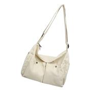 Xanorrg Messager En Toile Grands Sacs À Bandoulière Avec Plusieurs Poches École Rétro Épaule Ordinateur Portable Pour Femmes Hommes À Main Canvas Messenger Large Crossbody For Women Men