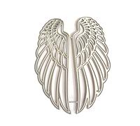 Xanorrg Metal Cutting Dies Wing Scrapbooking Scclury Die Cuts Card Card Backsing Photo Album Modèle De Moule Décoration Craft Metal Die Couts pour La Fabrication De Cartes