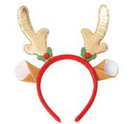 Xanorrg Mignon Bandband Christmas Heavre Cartoon Santa Rendeer Hair Hoop Fête De Vacances Adultes Kids Decorative Headwear Christmas Bandin For Kids For Girls