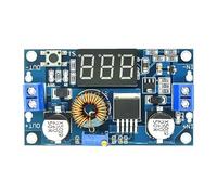 Xanorrg Module Abaisseur D'affichage Numérique des Tensions Régulateur Réglable 5A 75W Entrée 4V-38V Larges Plages 'Application Électronique Tensions 'entrée Larges Module 'Alimentation