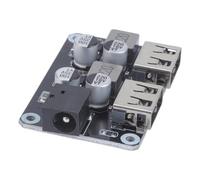 Xanorrg Module De Rapide L'appareil pour Véhicules Deux Ports Conception 6 32VDC Entrée Auto Détects Tensions Réglage Température Température Adaptateur USB Véhicule À Deux Ports