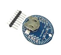 Xanorrg Module D'horloge en Temps Réel DS3231SN Mémoire De Communication Synchronisation avec en-tête Broche pour Projet Électronique Module D'horloge Programmable avec Alarme