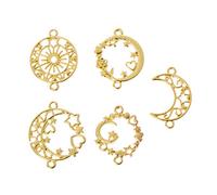 Xanorrg Moule De Résine en Silicone Moon Star Frame Casting Moules De Bricolage Craft Moule pour Artisanat Making Handmade Toys for Childre