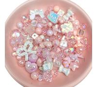 Xanorrg Multicolor Random Mix Beads Handmade Necklace Bracelet Accessories Jewelry Making Components for Crafting Lover Craft Beading Supplies