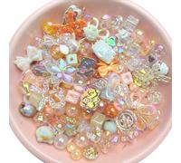 Xanorrg Multicolor Random Mix Beads Handmade Necklace Bracelet Accessories Jewelry Making Components for Crafting Lover Craft Beading Supplies