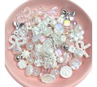 Xanorrg Multicolor Random Mix Beads Handmade Necklace Bracelet Accessories Jewelry Making Components for Crafting Lover Craft Beading Supplies