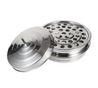 Xanorrg Multiuse 39 Trous Inoxydless Steels Communion Space Space Efficient Design Cup pour Les Institutions Religieuses Corrosions Résistant Service Tray