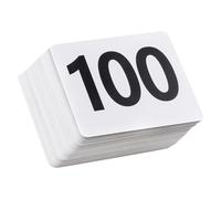 Xanorrg Numéros De Sièges Double Face Portables Cartes Place pour Conférences Et Banquets Numéros Table Mariage Élégants Numéro Double Face