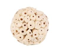 Xanorrg Oiseau Déchirant La Cage De Peluche Suspendue Perrot Mance À Masquer Perch Debout pour Grands Grands Accessoires Cage À Oiseaux