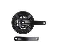 Xanorrg Pédalier De Vélo Montagne Engrenage Carré Cône Léger Bras Manivelle pour Divers Modèles Vélo Pédalier en Alliage D'aluminium