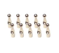 Xanorrg Perles De Queue Parapluie 10 Pcs Capes D'extrémité Métalliques pour La Réparation 4 Mm Et Les Pointes Métalliques pour Les Réparation Bricolage Osseux 4 Mm Diamètre