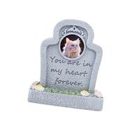 Xanorrg Pierre Tombale De Chien Compagnie Mémoire Éternelle en Résine Résistante Intempéries Pierres Tombales Gravées pour La Maison Et Le Jardin Commémoratif