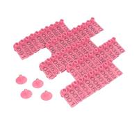 Xanorrg Pince d'oreille pour Bétail 100 Lots Identification des Moutons Outil 'élevage Et De Gestion Adapté Bovins Porcs Moutons Marquage 'Oreille