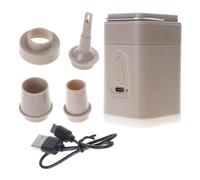 Xanorrg Pompes À Matelas Portables Petits Airs Airs Électriques avec Lumière De Camping Gonflage Rapide Extérieur Dégonflage Facile Utiliser Pompe De Dégonflage Rapide Extérieure