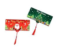 Xanorrg Portable 10 Pocket Money Holder Handmade Packaging and Cash Organiser Recyclable Envelope Sustainable Christmas Card Holder