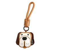 Xanorrg Porte-clés En Cuir Élégant Pour Chien Doux Et Pratique Pendentif De Décoration Sacs À La Mode Pour Étudiant Cintre Intérieur Voiture Amusant
