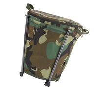 Xanorrg Poubelle Conteneur pour La Randonnée Camping Seau Rond Léger Pratique Camping en Plein Air Pique-Nique Organisateurs De Déchets