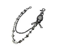 Xanorrg Punk Dices Link Trucker Rockers Bikers Bikers's Alloy Jean Jean Chain Gothic Pantal